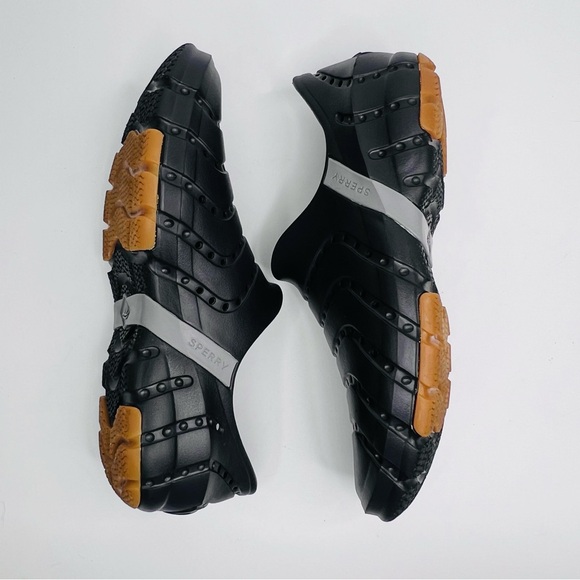 Speedy Top Sider Water Strider Black/Gray Slip On Shoe Women Size 7 - Picture 13 of 14